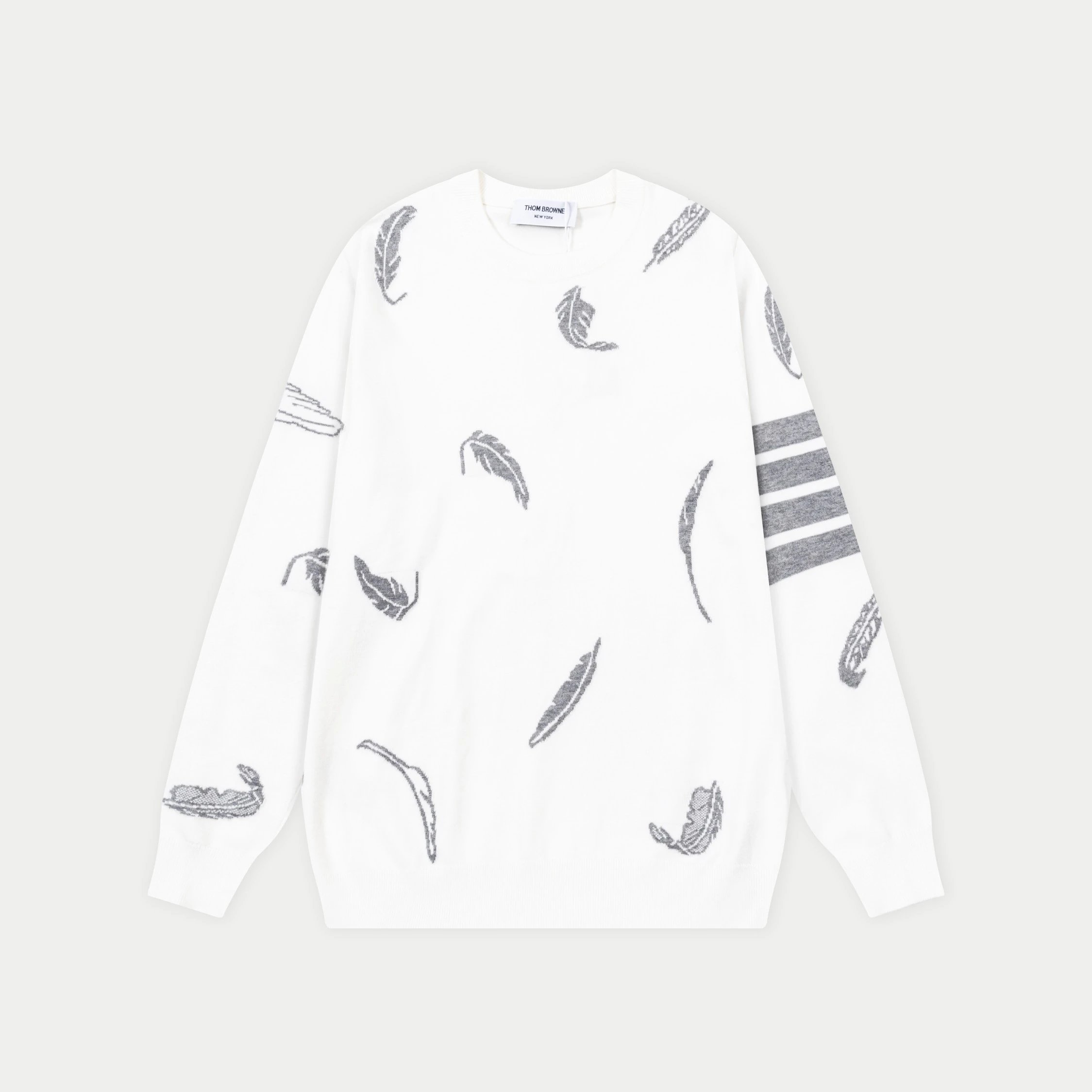 Gucci GG Pattern Knit Sweater White - 15
