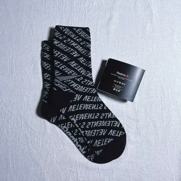 Vetements x Chaosetter Winter 2023 Collaboration Socks White - 9