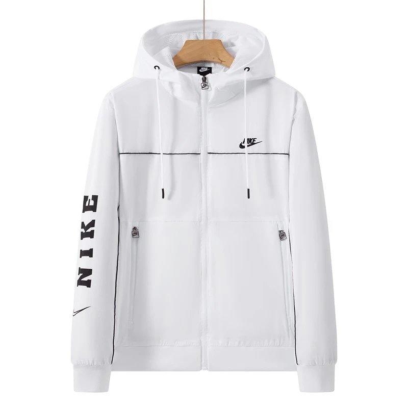 Nike Tech Fleece Windrunner Hooded Jacket Gray Outerwear - 16