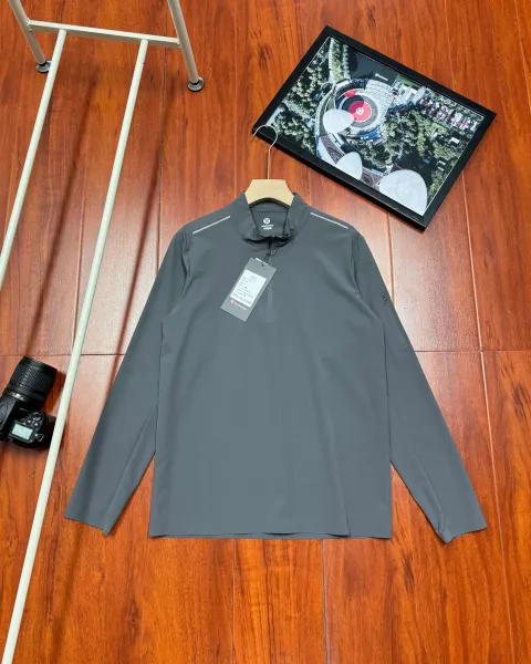 Lululemon Swiftly Tech Half-Zip Long Sleeve Gray Activewear Top - 1