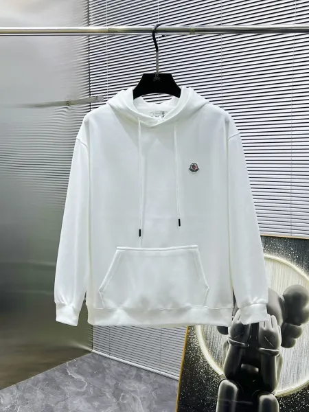Louis Vuitton Monogram Embroidered Hoodie Black - 7