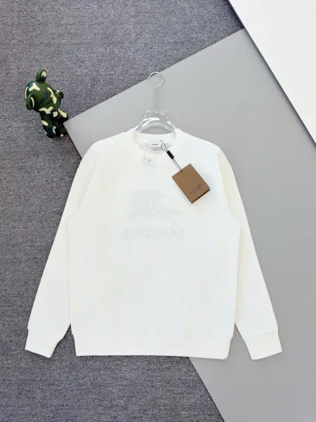 Loewe Anagram Embroidered White Hoodie - 6