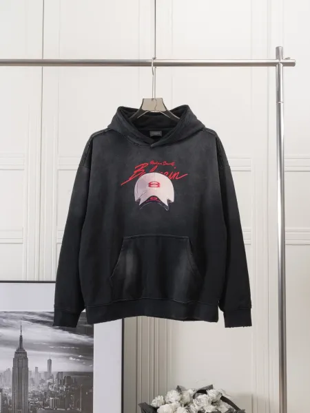 Louis Vuitton Monogram Embroidered Hoodie Black - 15