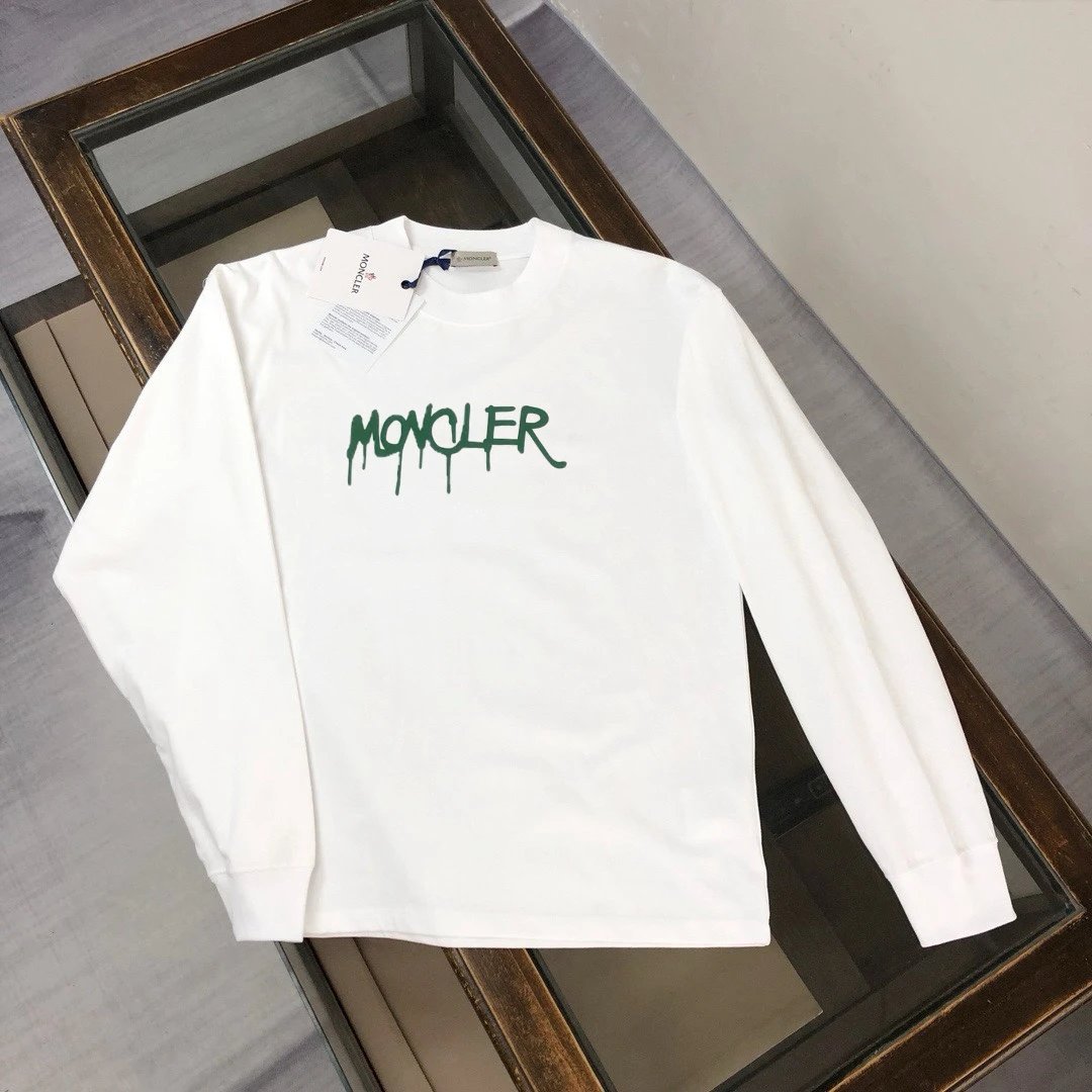 Moncler Bear Logo Long Sleeve T-Shirt White - 11