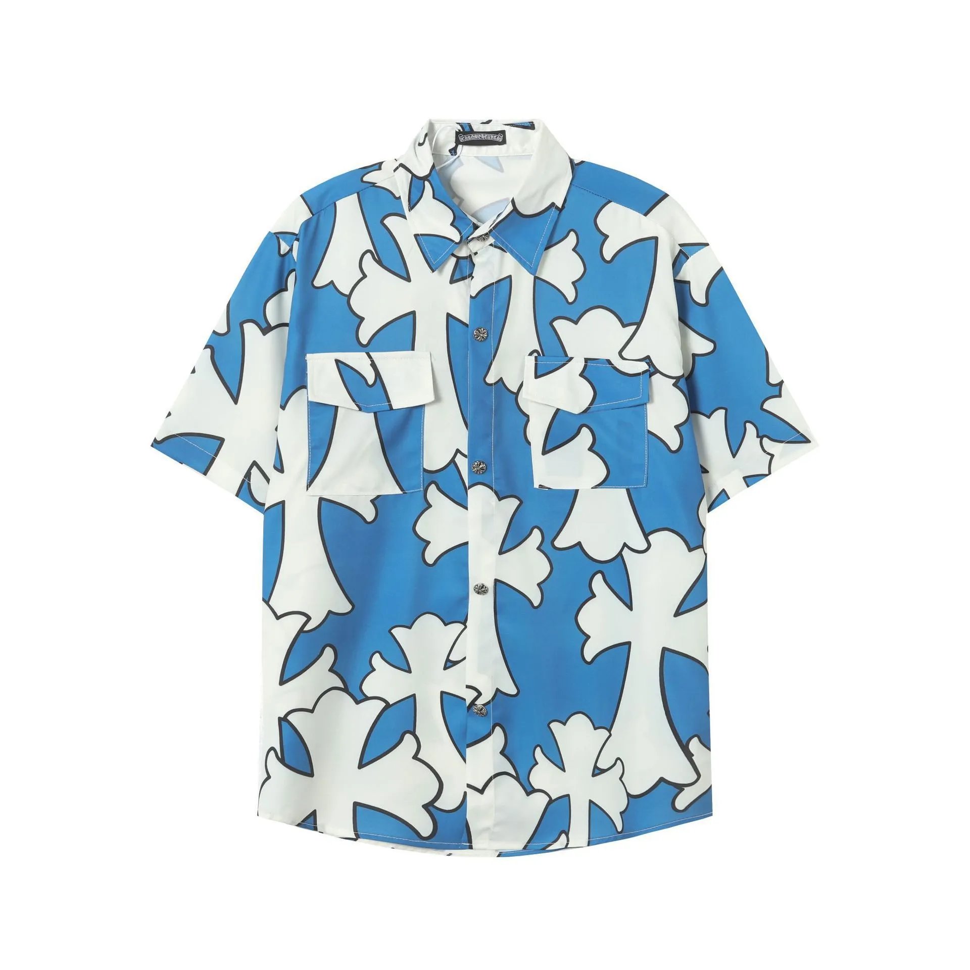 Chrome Hearts Matching Sets Short-Sleeve Printed Shirt and Shorts Set image 8