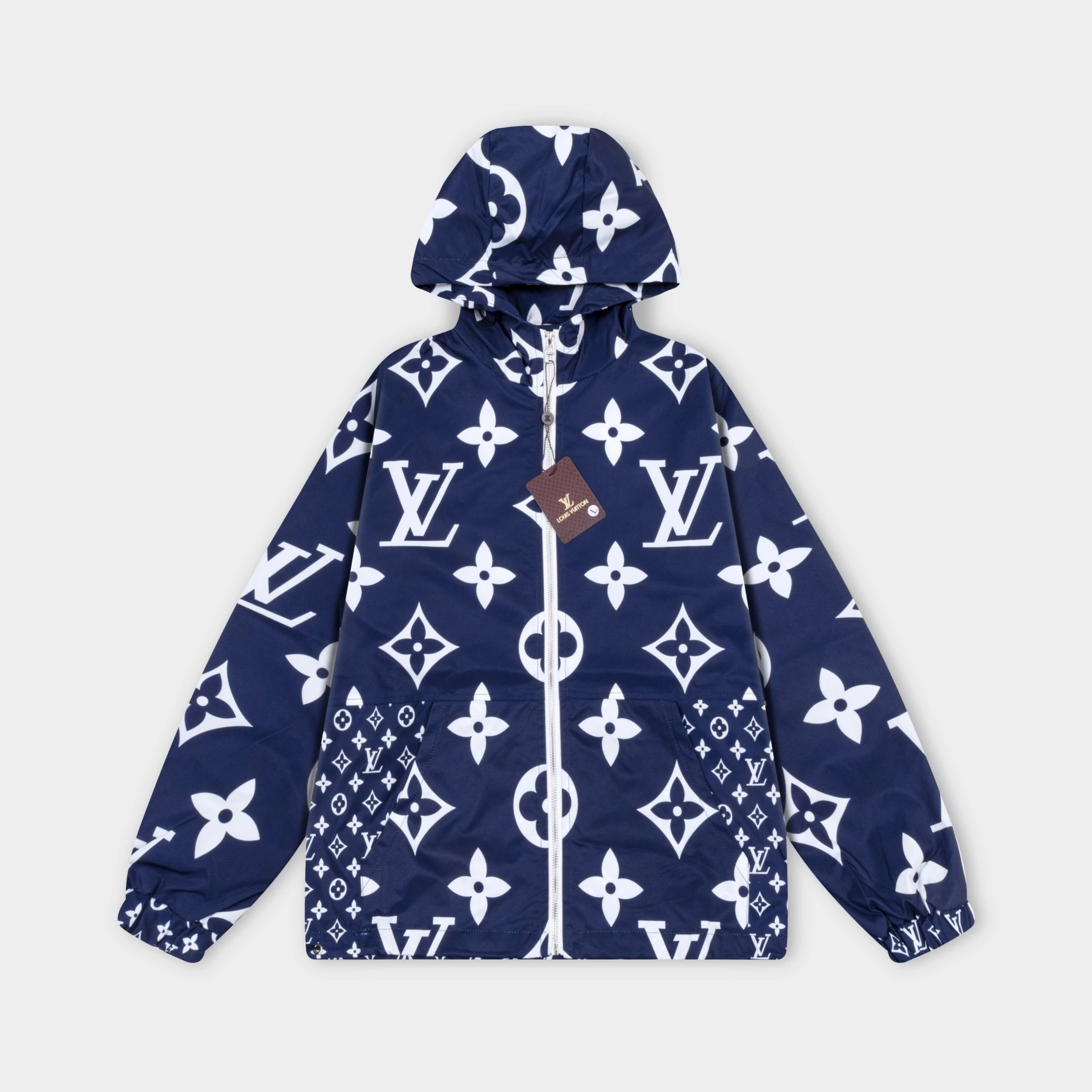 Givenchy 4G Monogram Hooded Windbreaker Black Outerwear - 15
