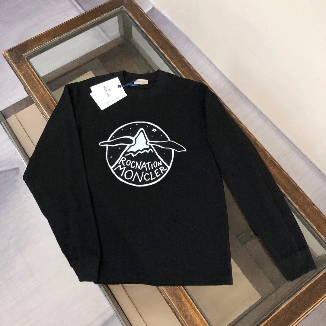 Moncler Bear Logo Long Sleeve T-Shirt White - 16