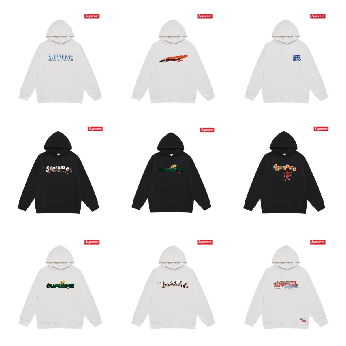 Supreme Hooded Sweatshirts [40