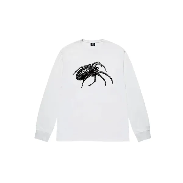 Stussy Spring 20 Floral Graphic Long-Sleeve T-Shirt Black - 7