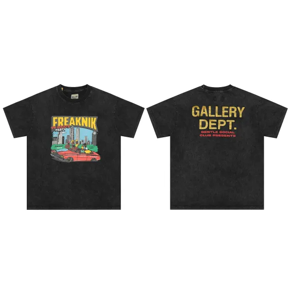 Gallery Dept California License Plate T-Shirt White - 5