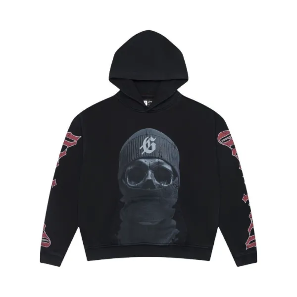 Godspeed Statue of Liberty Graphic Zip-Up Hoodie Black - 14