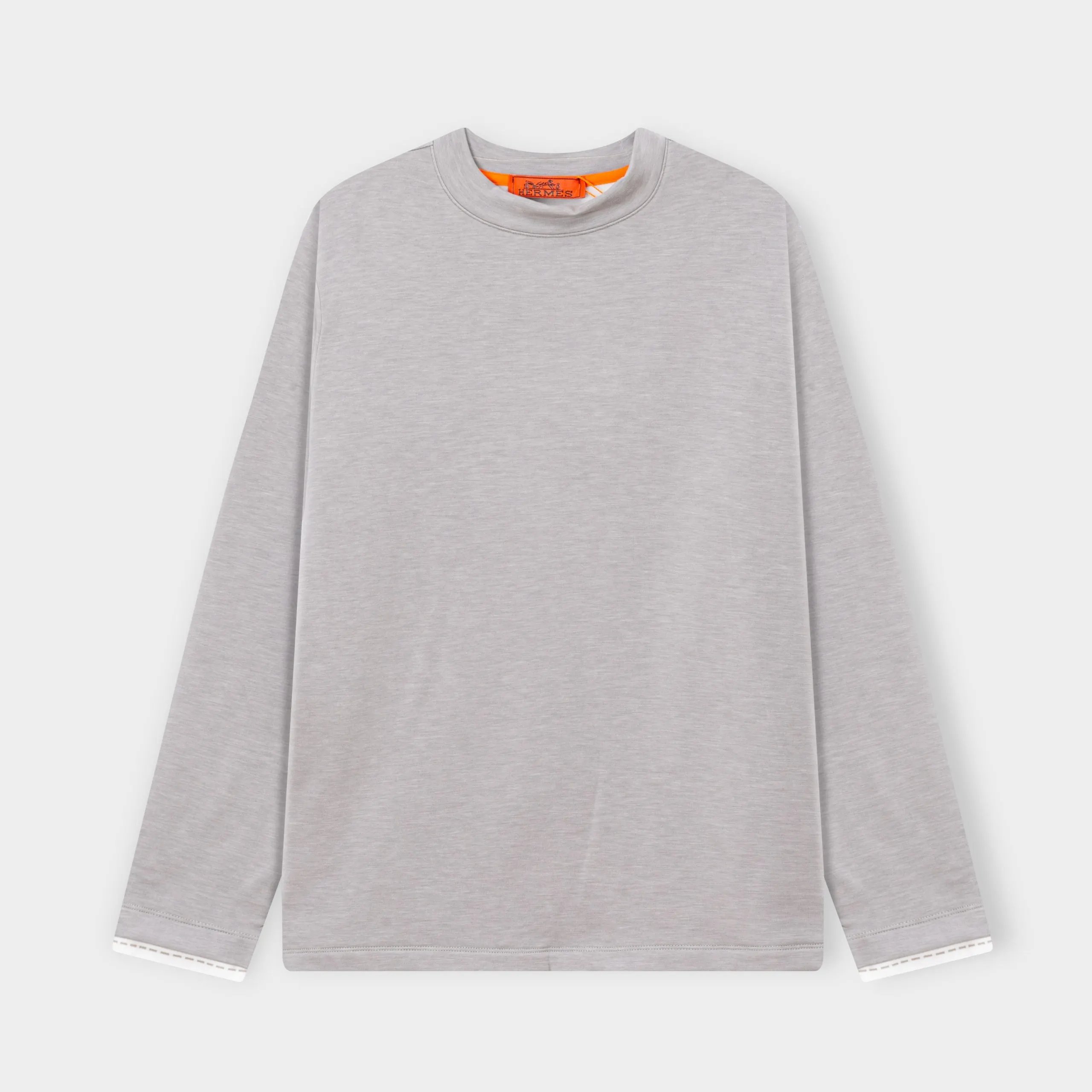 Loro Piana T-Shirts Long-Sleeve Layered Crew-Neck T-Shirt — 23