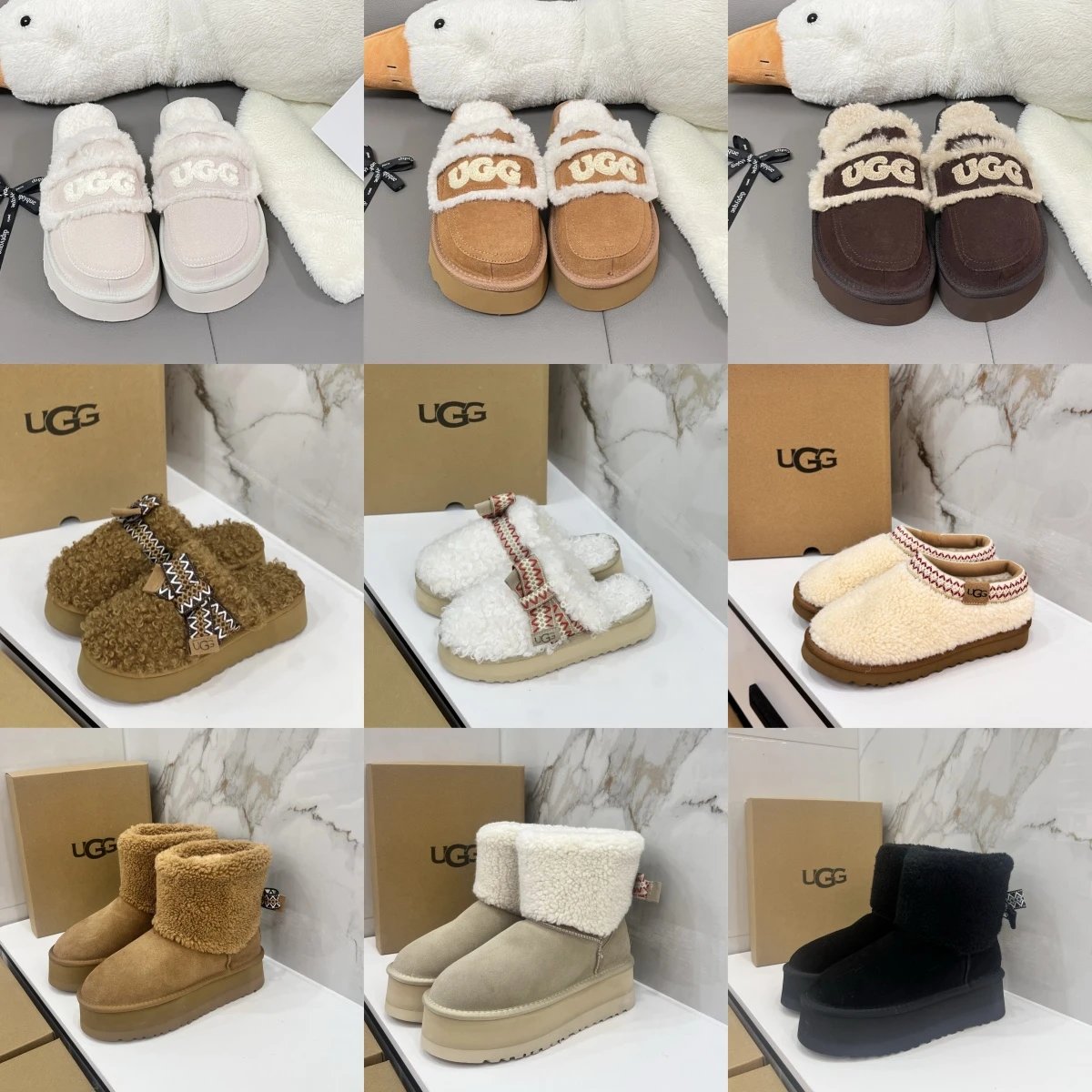 新款百搭雪地靴009非质量问题不退换