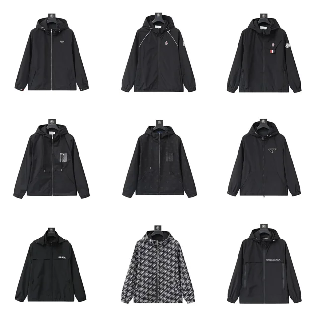 Dolce & Gabbana Hooded zip-up jacket product detail image 1