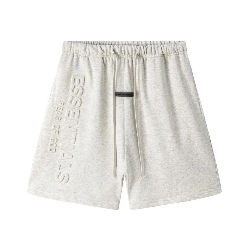Fear of God Matching Sets Essentials logo crewneck T-shirt and shorts set — 39