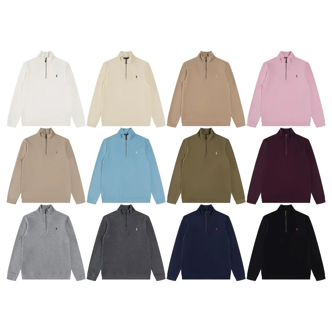 AA01 Casual Half-Zip Sweatshirt WhatsApp +86 18150441086