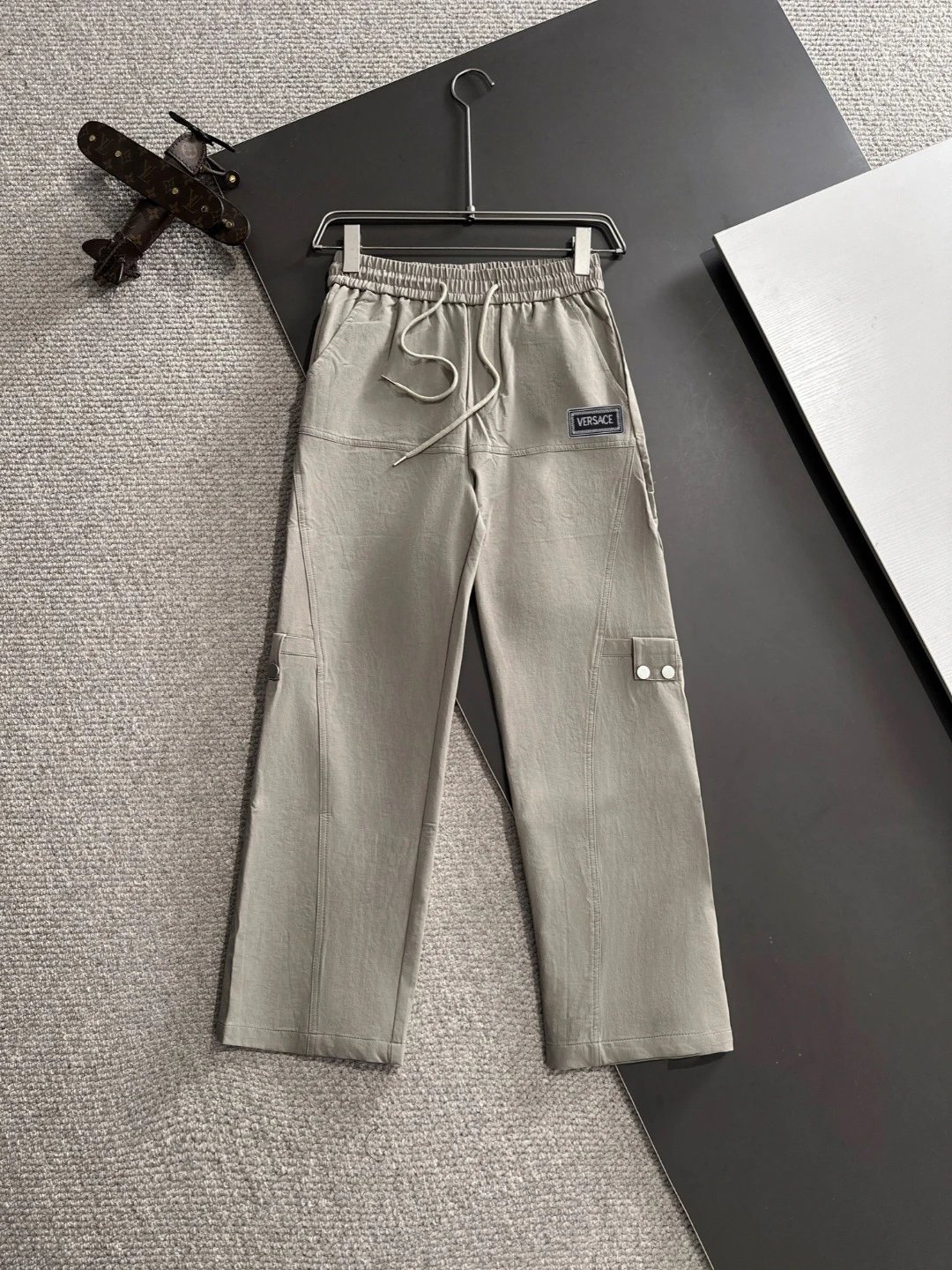 Versace Cargo Pants Light Gray - 15