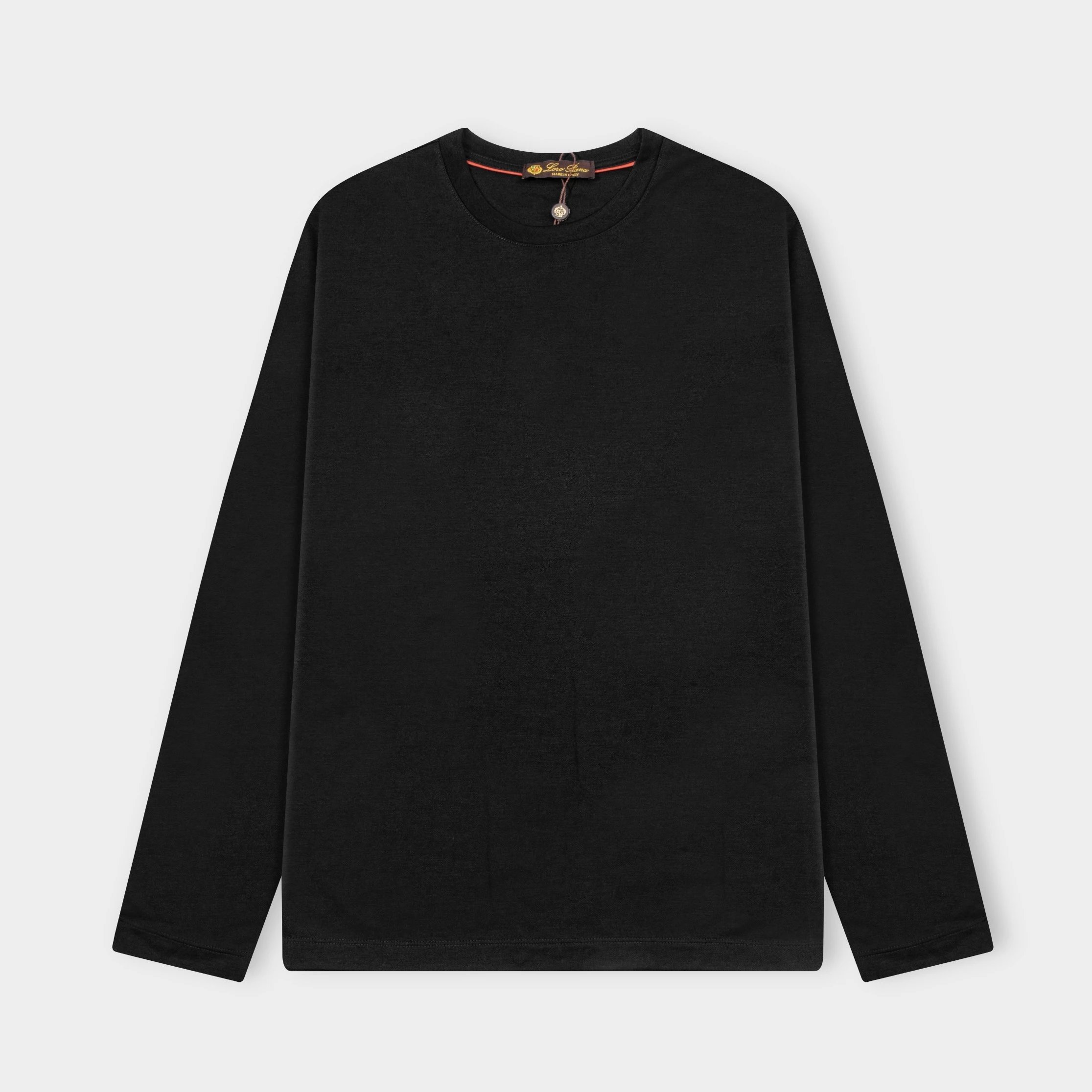 Loro Piana T-Shirts Long-Sleeve Layered Crew-Neck T-Shirt — 21