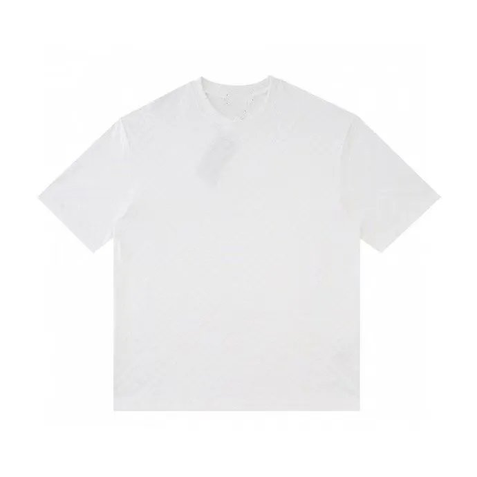 Unbranded Matching Sets Short-Sleeve T-Shirt and Drawstring Shorts Set with Tonal Geometric Pattern — 08