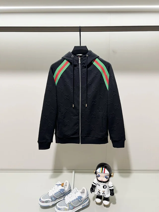 Louis Vuitton Jackets Monogram zip-up track jacket product detail image 10