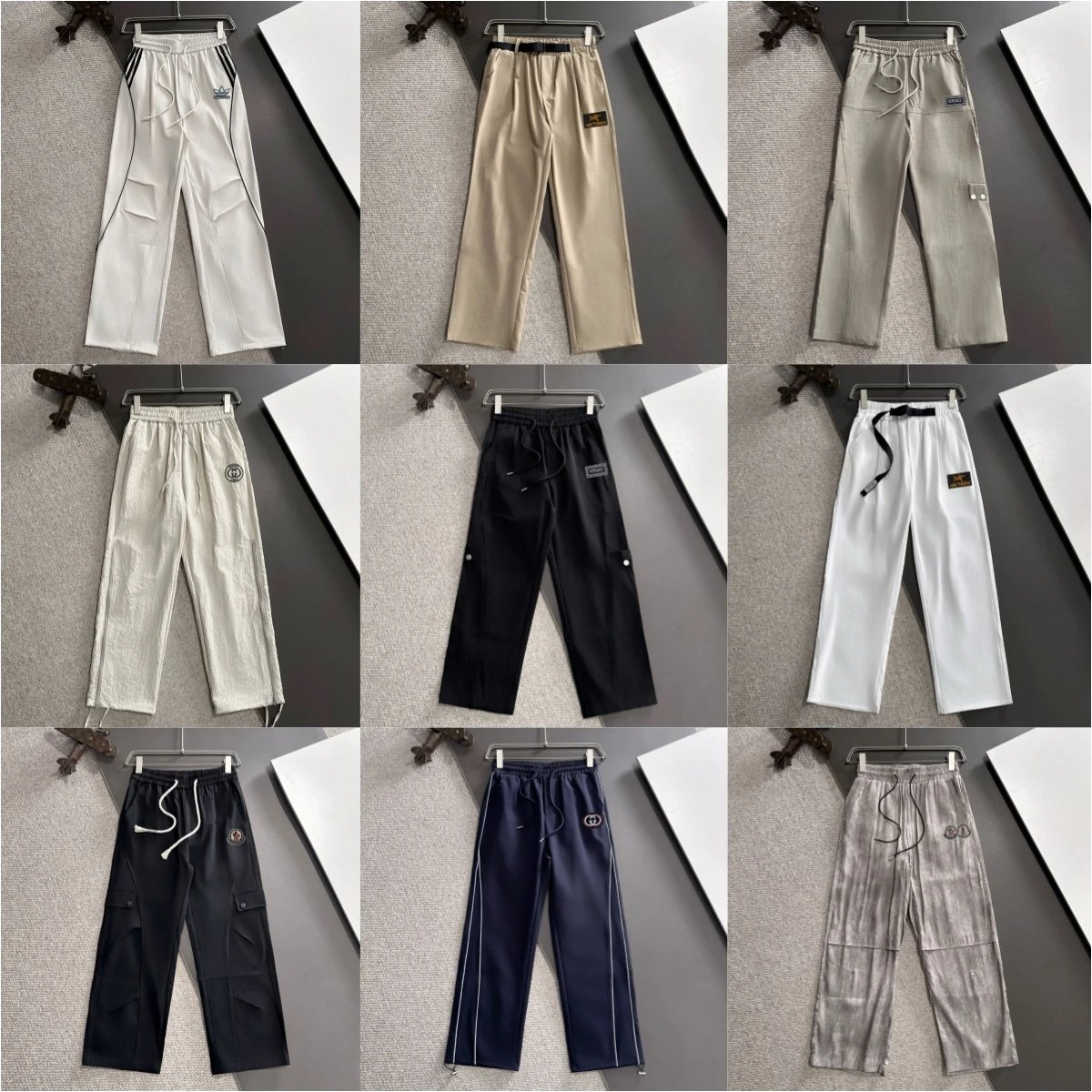 Versace Cargo Pants Light Gray - 3