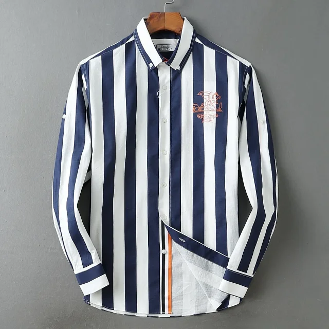 Burberry Shirts Long-sleeve check button-up shirt product detail image 15