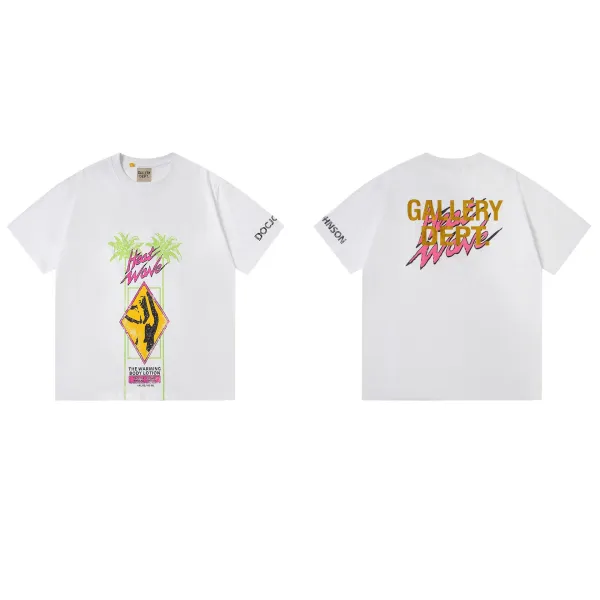 Gallery Dept California License Plate T-Shirt White - 6