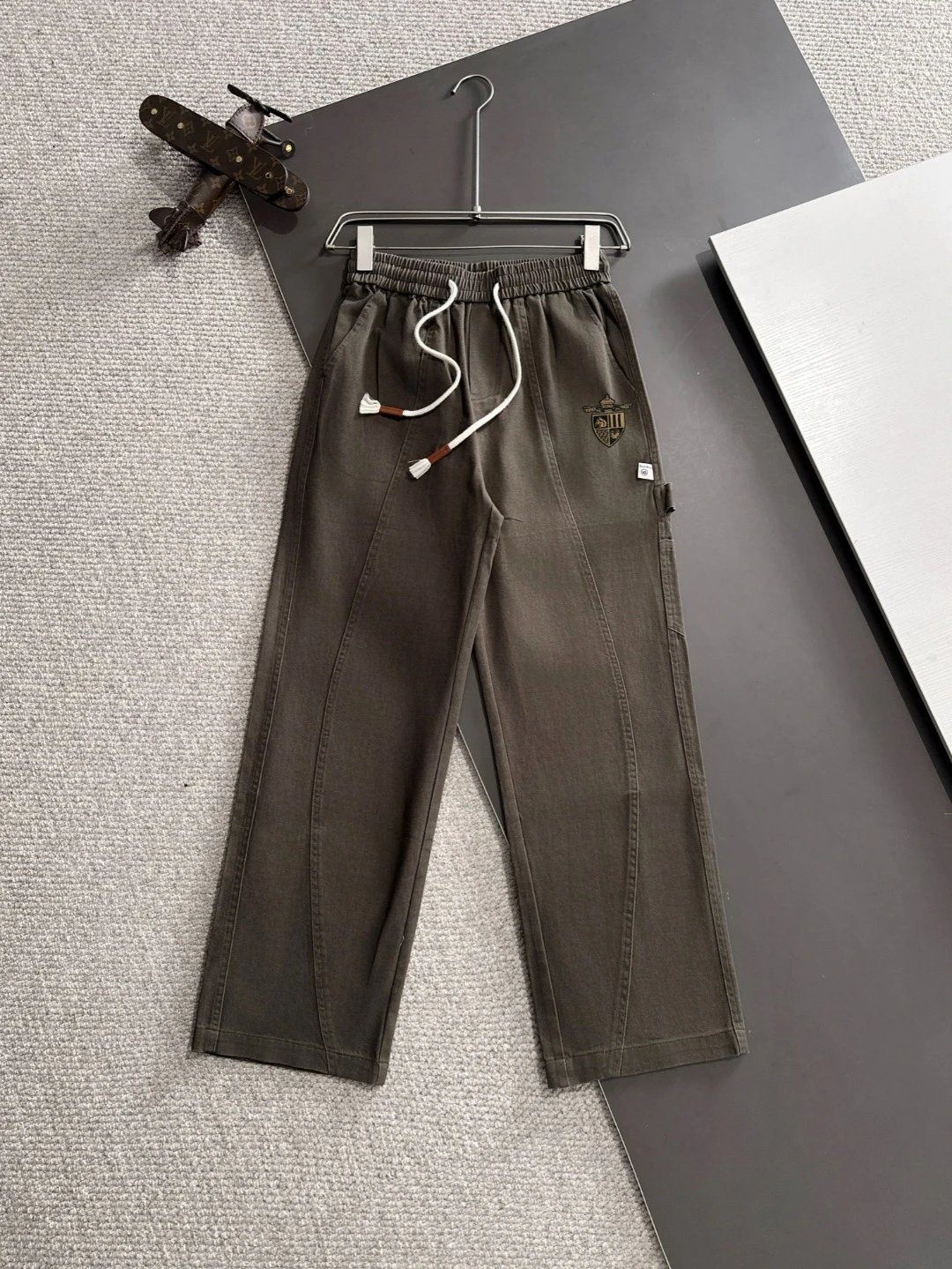 Versace Cargo Pants Light Gray - 13