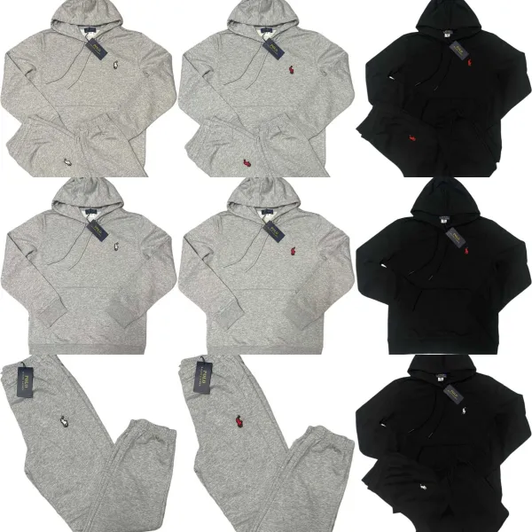 Polo Ralph Lauren Classic Fit Sweatpants Gray - 3