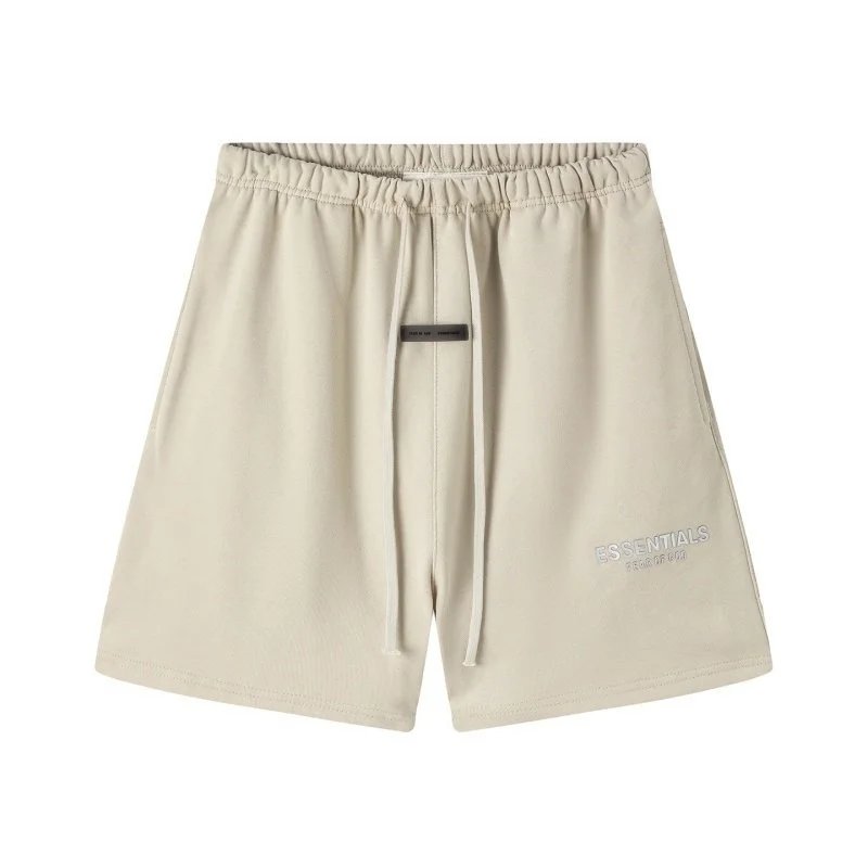 Fear of God Matching Sets Essentials logo crewneck T-shirt and shorts set — 22