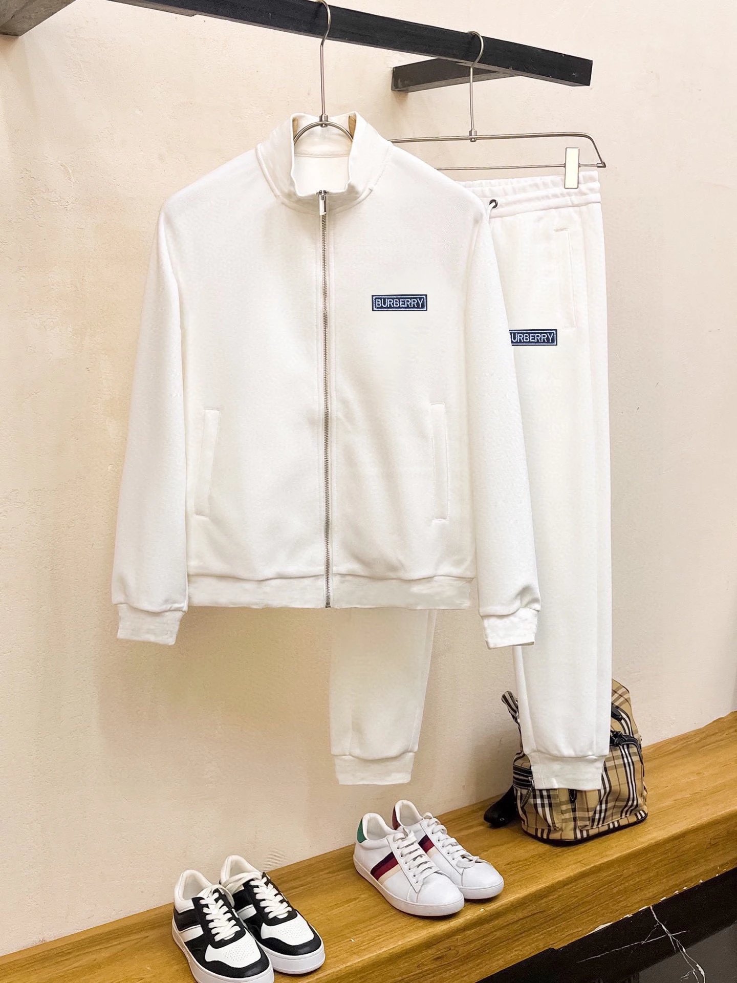 Givenchy 4G Logo White Tracksuit Set - 10