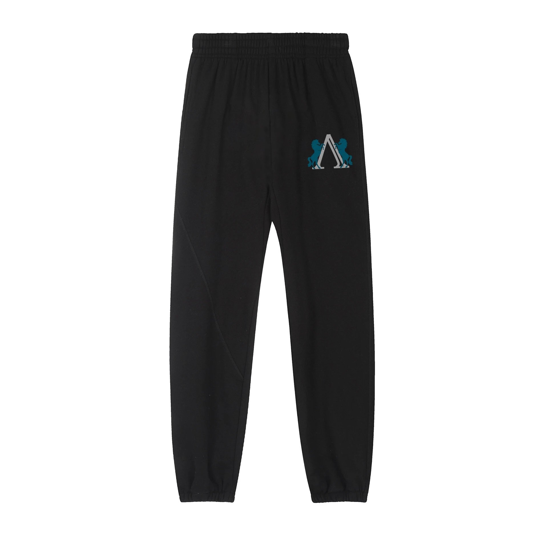 Design Logo Sweatpants Gray - 5