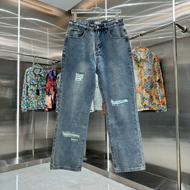 Louis Vuitton Jeans Straight-Leg Denim product detail image 3