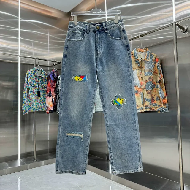 Louis Vuitton Jeans Straight-Leg Denim product detail image 2