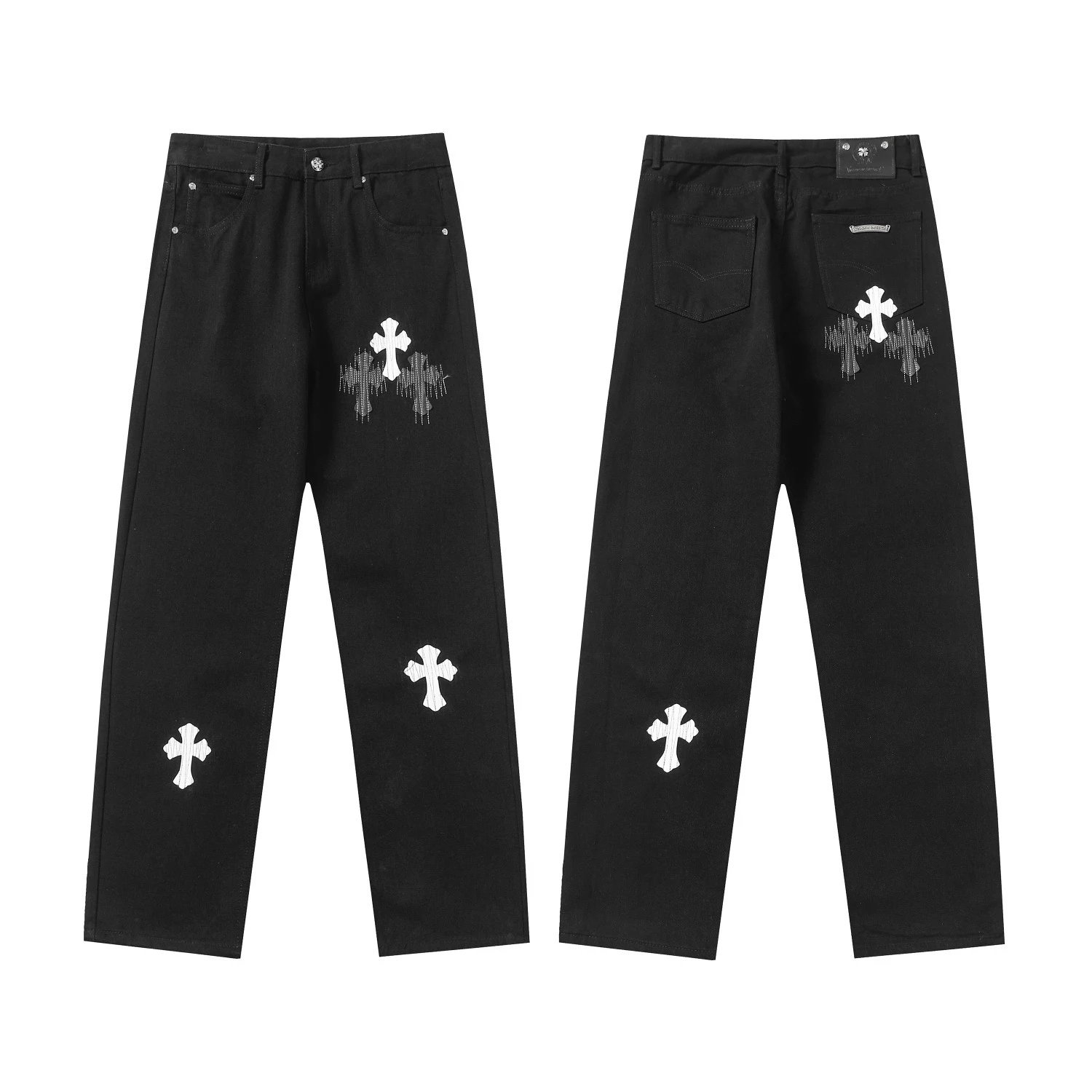 Louis Vuitton Jeans Straight-Leg Denim — 27