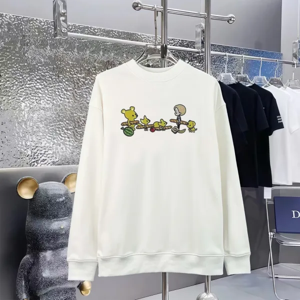 Fendi FF Cloud Logo Off-White Hoodie - 12