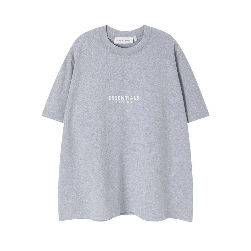 Fear of God Matching Sets Essentials logo crewneck T-shirt and shorts set — 18