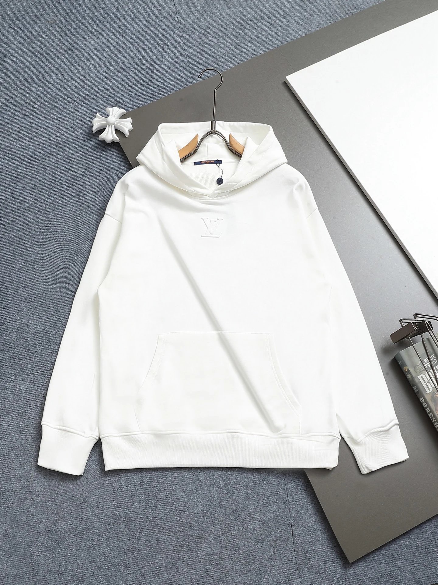 Fendi Monster Eyes Logo Hoodie Black - 6