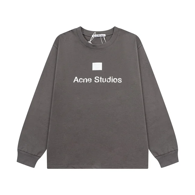 Acne Studios Hoodies & Sweatshirts Face Patch Logo Crewneck Sweatshirt product detail image 15