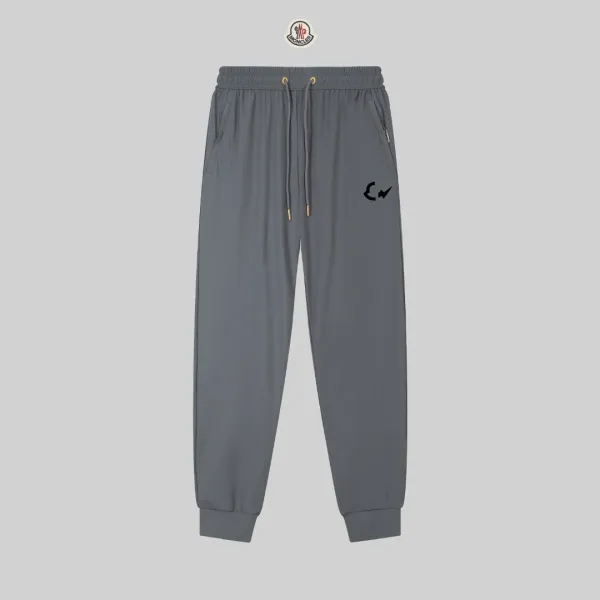 Design Ribbed Jogger Black Sweatpants - 8