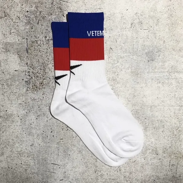 Vetements x Chaosetter Winter 2023 Collaboration Socks White - 7