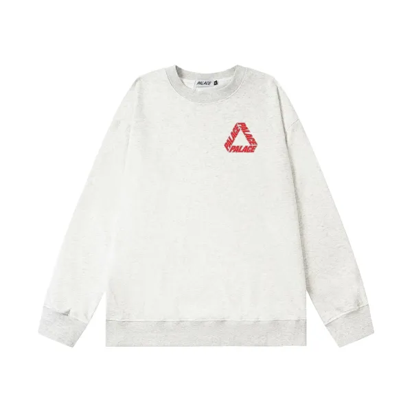 Palace x Ginza Triangle Logo Crewneck Sweatshirt Army Green Hoodie - 11