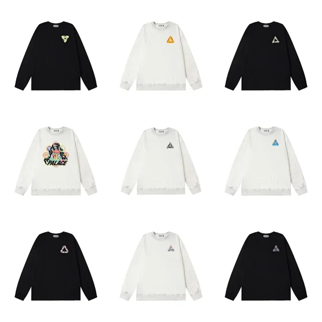 Palace Hoodies & Sweatshirts Tri-Ferg Logo Crewneck Sweatshirt product detail image 1