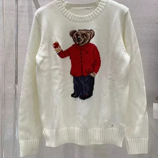 Ralph Lauren Knitwear Polo Bear crewneck knit sweater product detail image 13