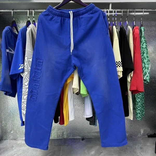 Gallery Dept Yellow Acid Wash Hoodie and Sweatpants Set - 14