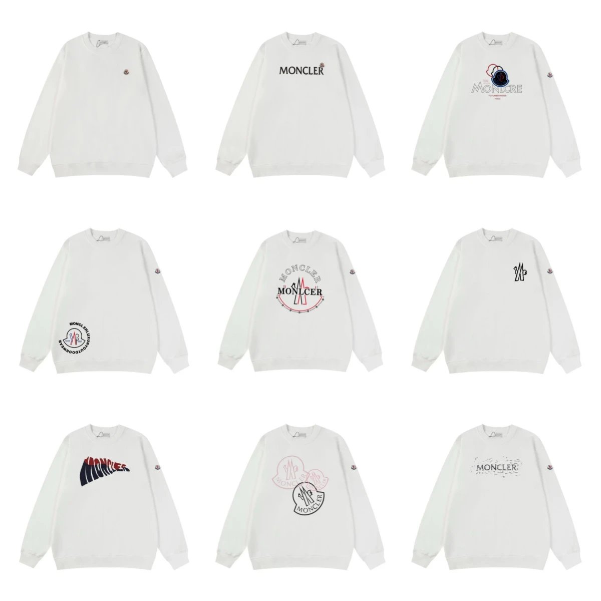 Moncler Hoodies & Sweatshirts Crewneck logo sweatshirt product image