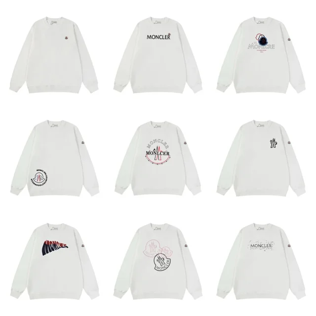 Moncler Hoodies & Sweatshirts Crewneck logo sweatshirt product detail image 1