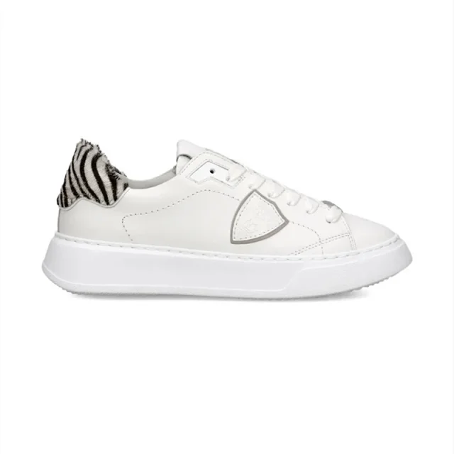 Philippe Model Sneakers Shield-logo low-top product detail image 2