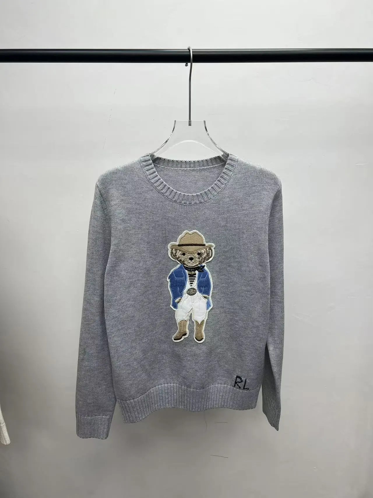 Ralph Lauren Knitwear Polo Bear crewneck knit sweater — 38