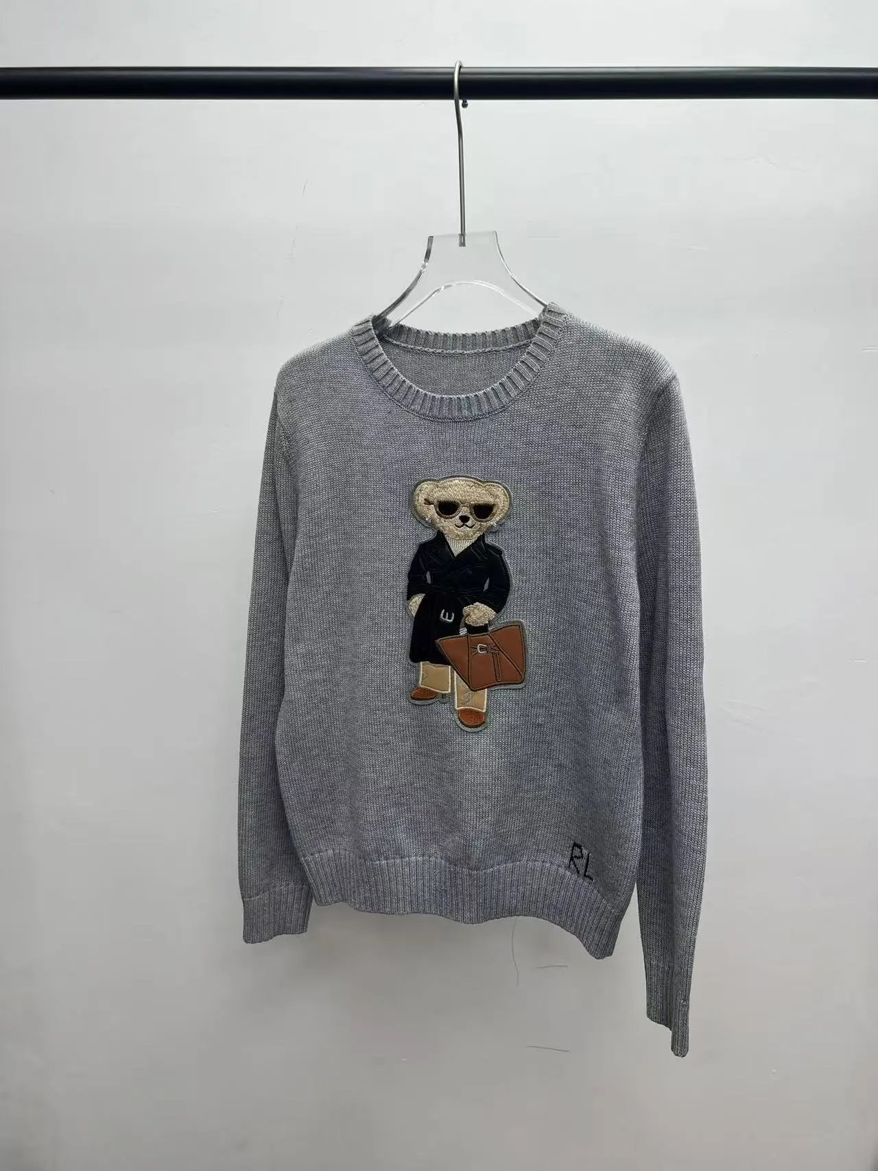 Ralph Lauren Knitwear Polo Bear crewneck knit sweater — 32